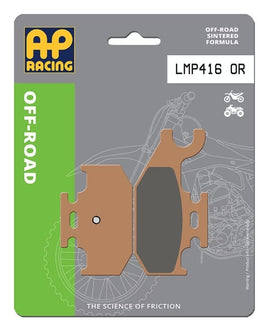 Pastiglie Freno Sinterizzate Anteriori e Posteriori AP Racing LMP416OR