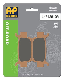 Pastiglie Freno Sinterizzate Anteriori e Posteriori AP Racing LMP429OR
