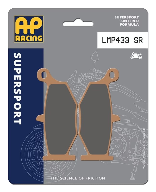 Pastiglie Freno Sinterizzate Anteriori e Posteriori AP Racing LMP433SR