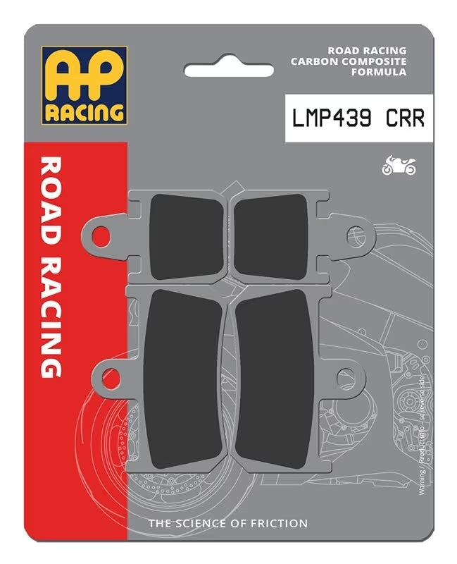 Pastiglie Freno Sinterizzate Racing Anteriori e Posteriori AP Racing LMP439CRR