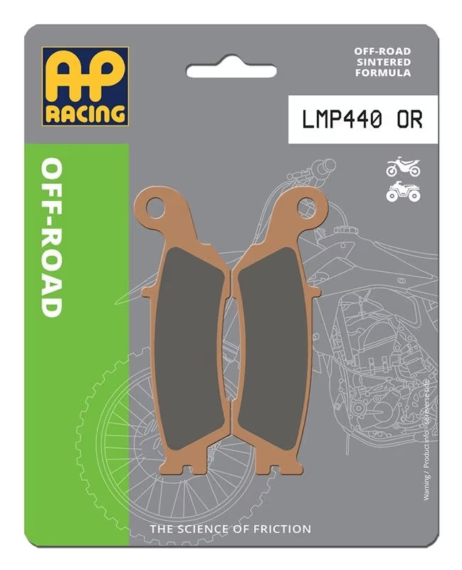 Pastiglie Freno Sinterizzate Anteriori e Posteriori AP Racing LMP440OR