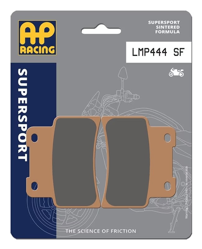 Pastiglie Freno Sinterizzate Anteriori e Posteriori AP Racing LMP444SF