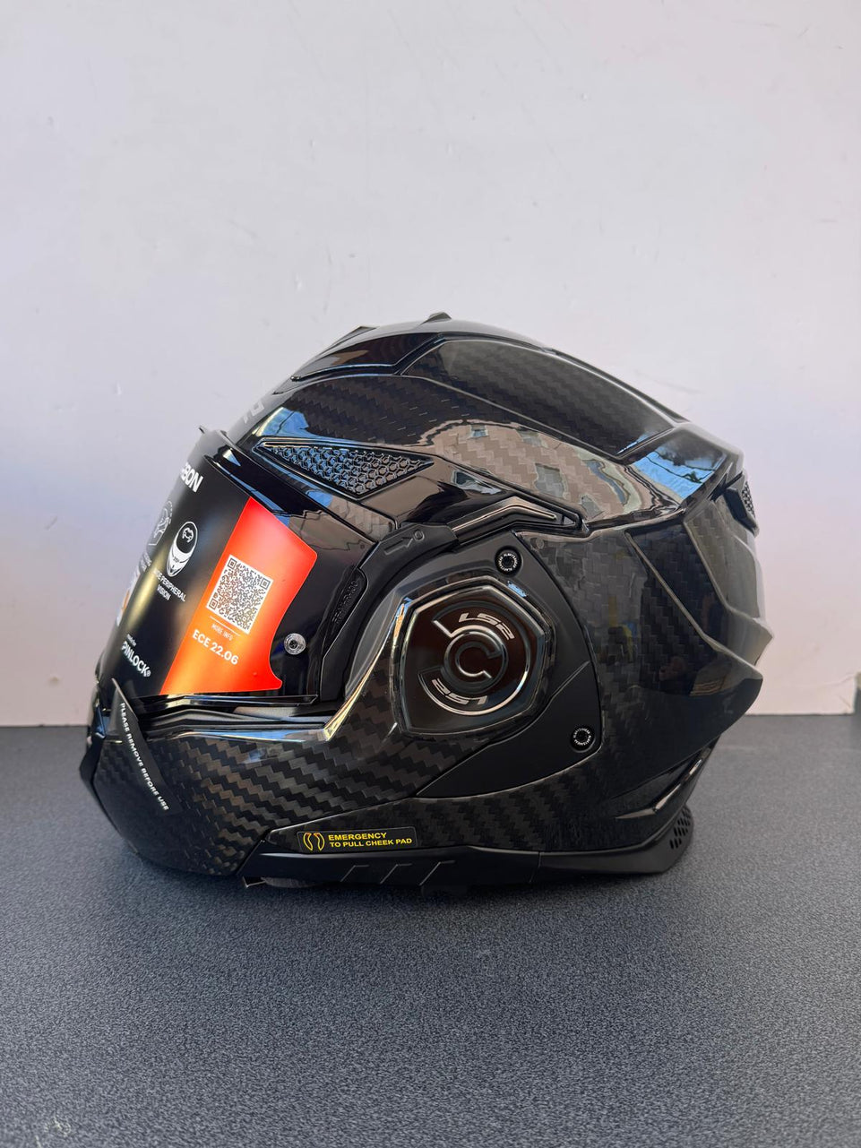 CASCO REVERSIBILE MODULARE LS2 FF901 ADVANT X 100% FULL CARBON ECE 22.06 P/J - LGMoto SRL