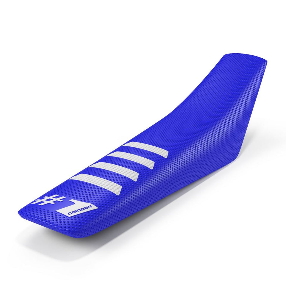 Coprisella universale Onegripper - Ribbed blu e bianco