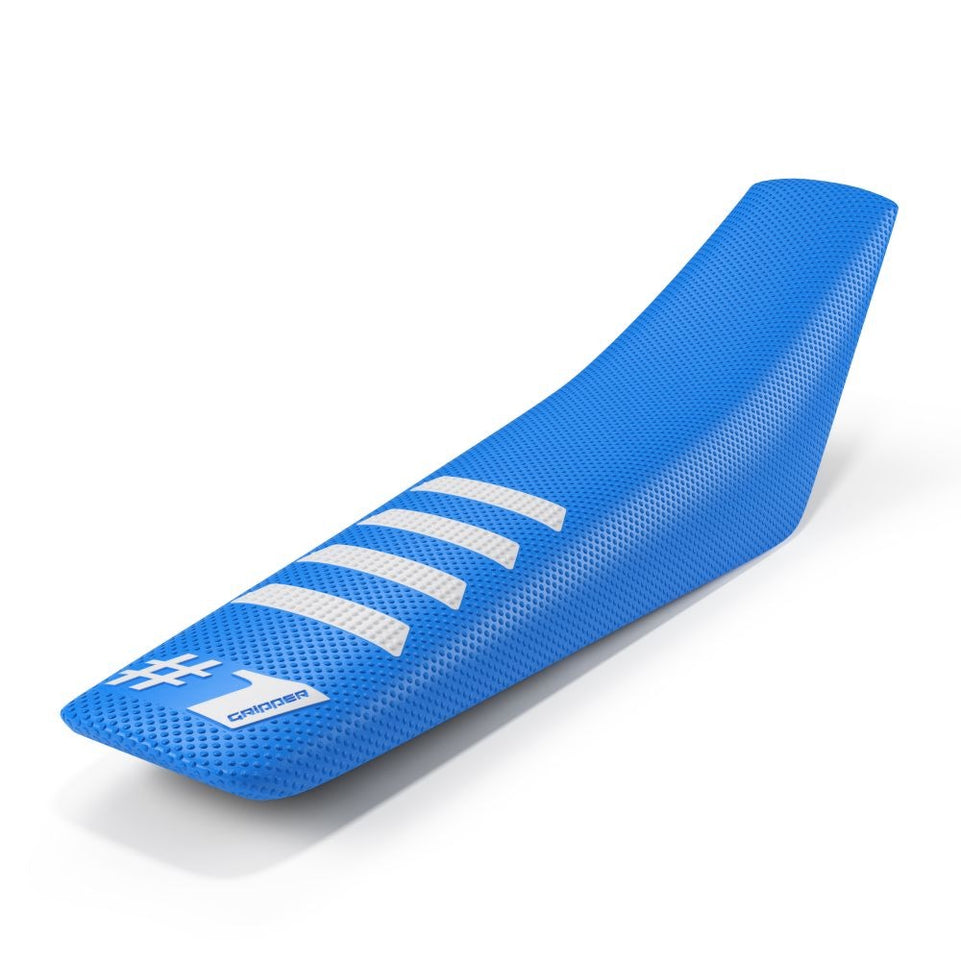 Coprisella universale Onegripper - Ribbed azzurro e bianco