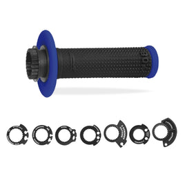 Coppia manopole Lock-On Pro Grip 708 - blu nero