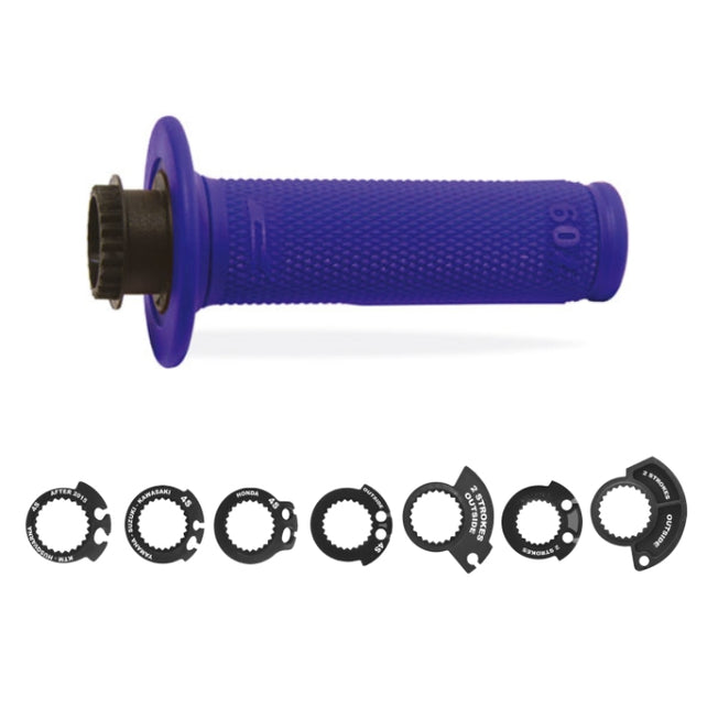 Coppia manopole Lock-On Pro Grip 709 - blu