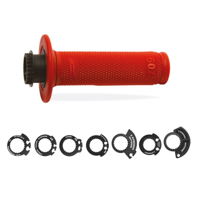 Coppia manopole Lock-On Pro Grip 709 - rosse