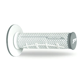 Coppia manopole Pro Grip 802 - grigio bianco
