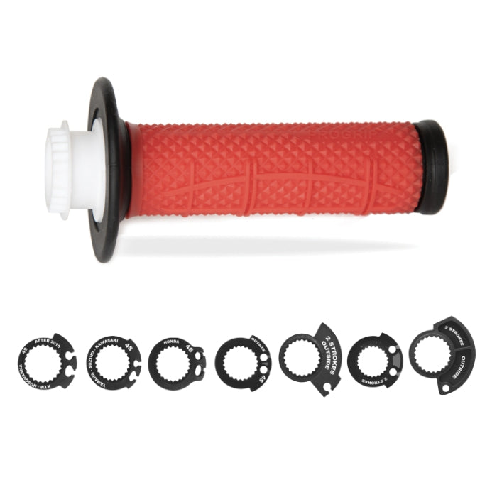 Coppia manopole Lock-On Pro Grip 809 - nero rosso