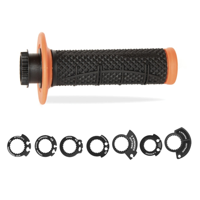 Coppia manopole Lock-On Pro Grip 809 - arancione nero