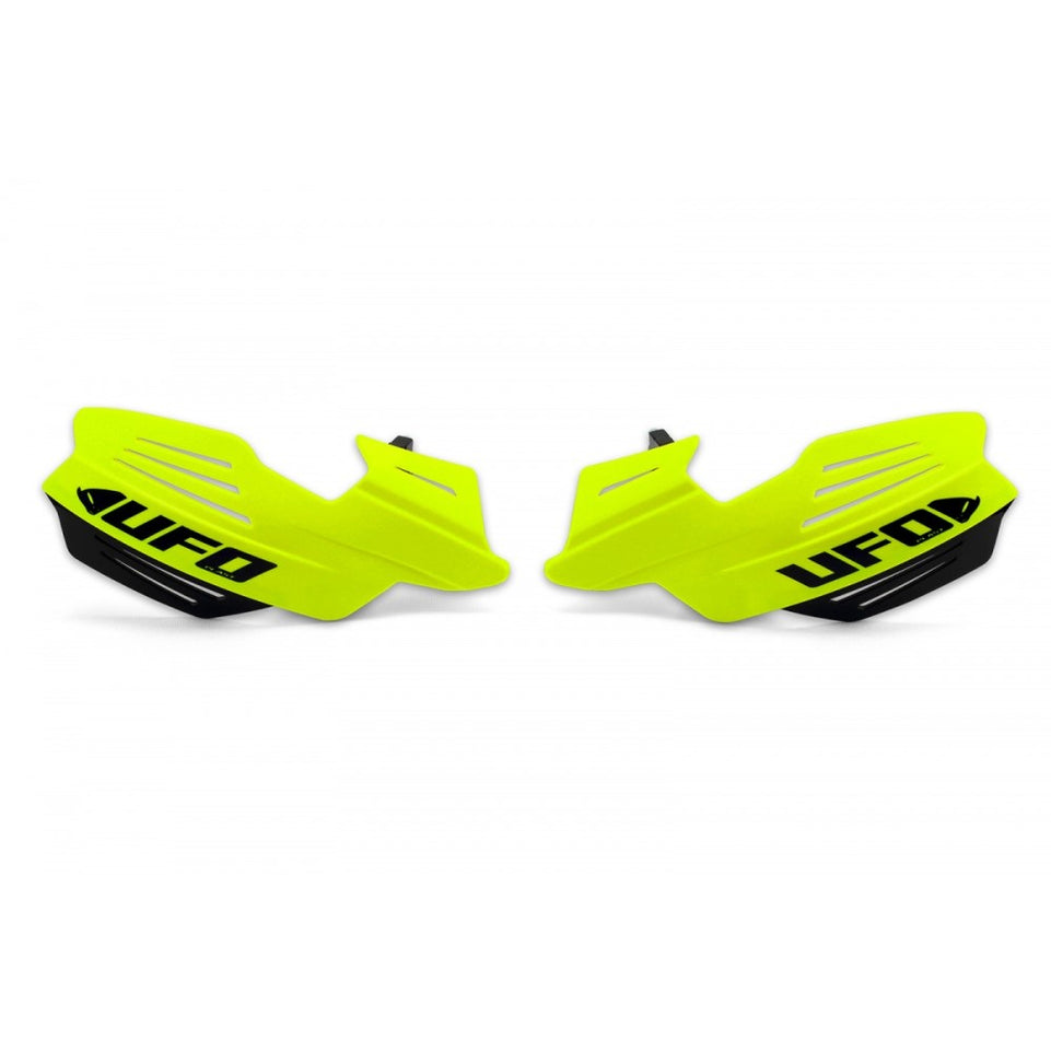 Coppia paramani UFO VULCAN universali giallo fluo