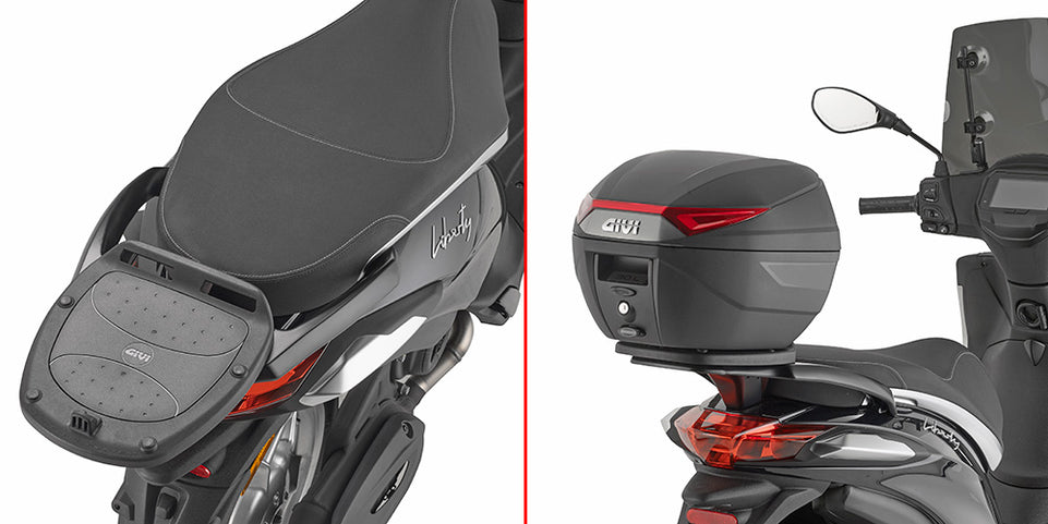 Givi Kit Bauletto 32LT completo + Portapacchi per PIAGGIO Liberty 50 125 150 2025 2026