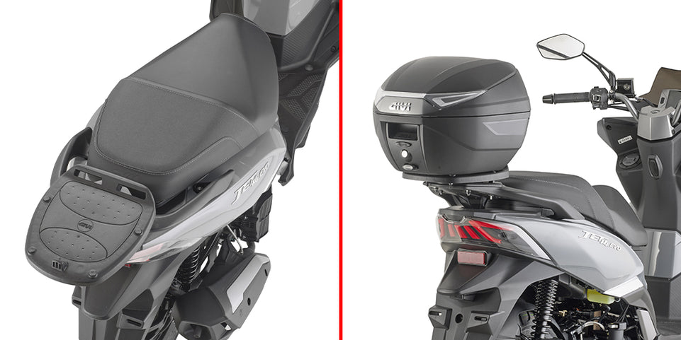 Givi Attacco Posteriore / Portapacchi per bauletto MONOLOCK® per SYM JET 14 EVO 125-200 E5+ 2024 - 2026