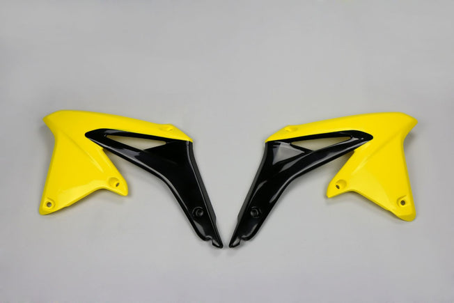 Convogliatori radiatore Suzuki RMZ 450 (08-17) gialli e neri*