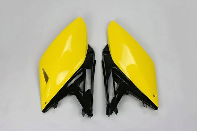 Fianchetti portanumero Suzuki RMZ 250 (10-18) gialli e neri*