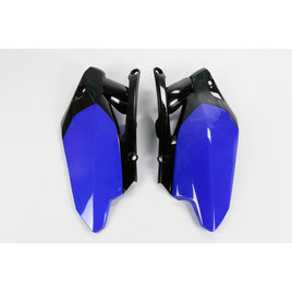 Fianchetti portanumero Yamaha YZ 450 F (10-13) blu e neri