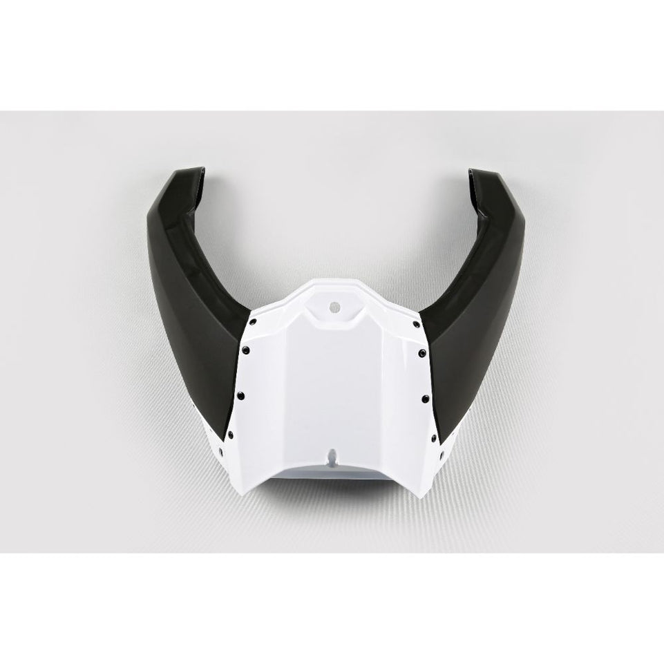 Coperchio cassa filtro Yamaha YZ 450 F (14-17) bianco e nero