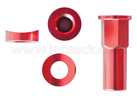 INNTECK Ricambio Moto 29-05-001 - Kit Ferma Tallone Con Rondella Rosso