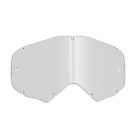INNTECK Lente Maschera Motocross LEN34001 - Lente Trasparente Compatibile Spy Alloy - Targa