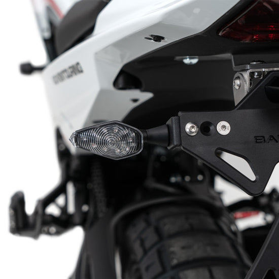 Barracuda coppia frecce Miniviper Led Nere Omologate Universali Moto - LGMoto SRL