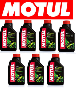 MOTUL 7 LITRI OLIO MOTORE LUBRIFICANTE SEMI SINTETICO HC-TECH 5000 10W40 4T - LGMoto SRL