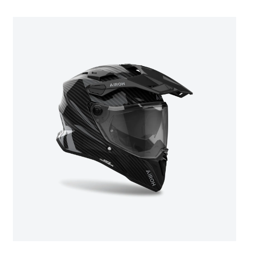 Airoh Casco On/Off Commander 2 Full Carbon Gloss Disponibile in Varie Taglie