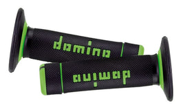 Domino Coppia Manopole Domino enduro universale verde/nero 120mm