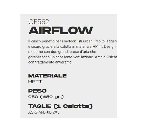 Casco LS2 JET Airflow Offerta Outlet - LGMoto SRL