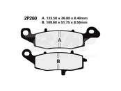 Nissin Pastiglie Freno NS ANTERIORI SUZUKI SV 650 1999 - 2012