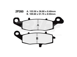 Nissin Pastiglie Freno NS ANTERIORI SUZUKI SV 650 1999 - 2012