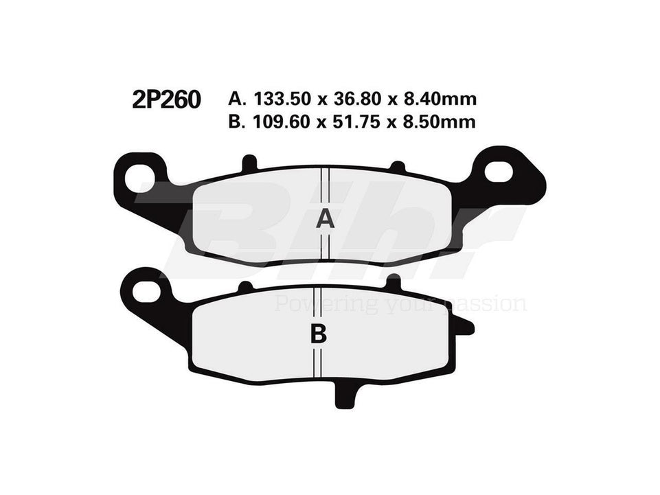 Nissin Pastiglie Freno NS ANTERIORI SUZUKI SV 650 1999 - 2012