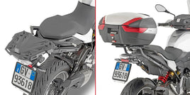 GIVI Attacco posteriore bauletto Monolock o Monokey per BMW F 900 R 2020 - 2023