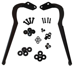 GIVI Parabrezza Trasparente + Attacchi per Honda SH 125-150 2005 - 2008