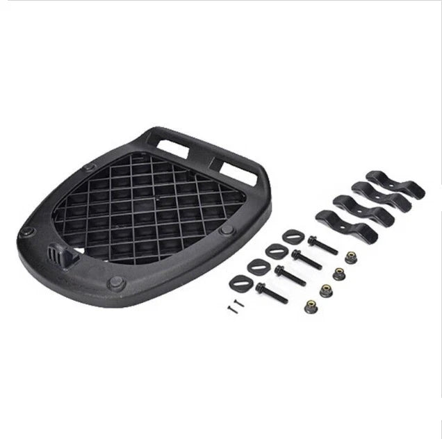 KAPPA Bauletto Portapacchi + Piastra Monolock 42LT Nero Goffrato Moto Scooter