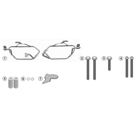 KAPPA Telaietti Laterali Per Borse Morbide Per BMW F 800 R 2009-2014 - LGMoto SRL