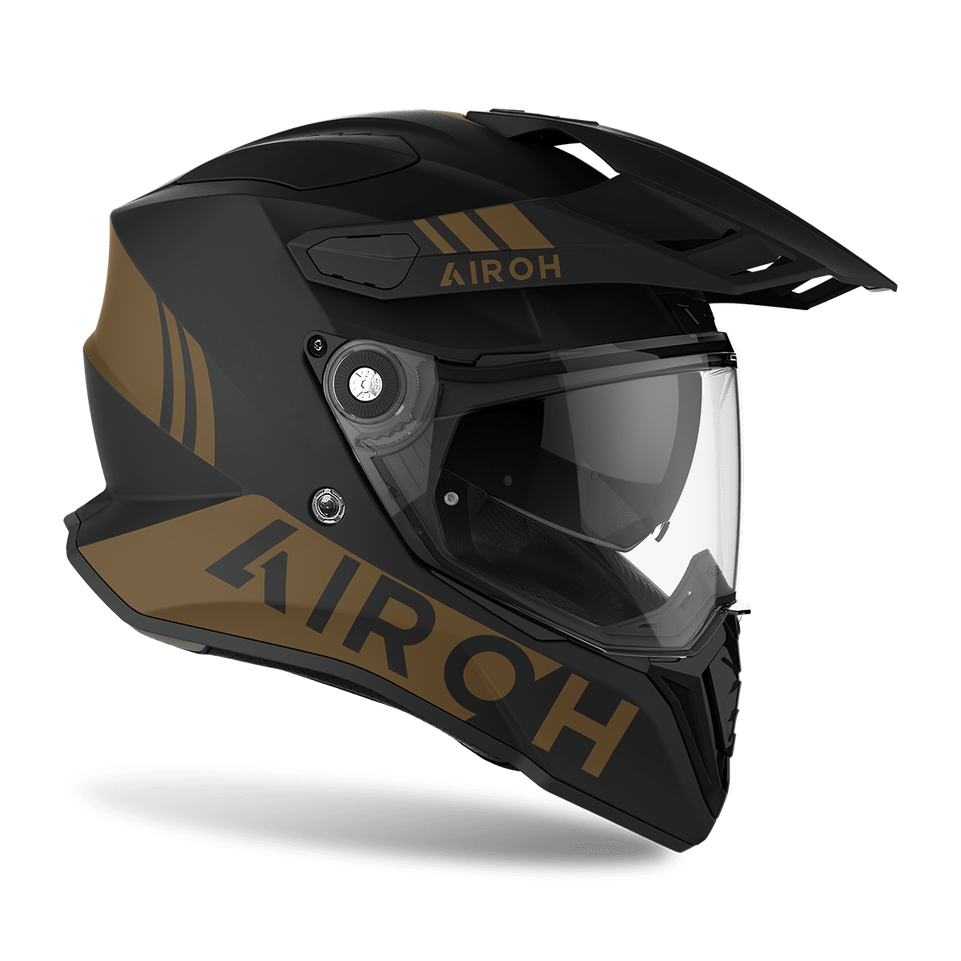 Airoh Casco On/Off Commander Gold Matt - LGMoto SRL