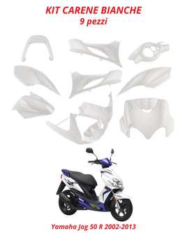 T4Tune Kit Carene / Plastiche Bianche Complete per Yamaha Jog 50 R 2002-2013 - LGMoto SRL