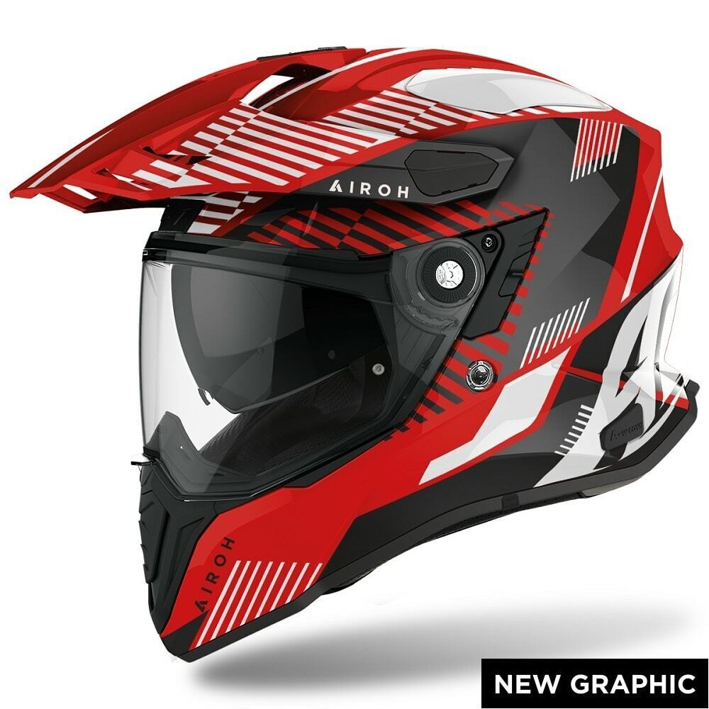 Airoh Casco On/Off Commander BOOST RED GLOSS
