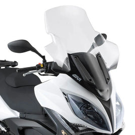 GIVI solo Parabrezza Trasparente 85,5 x 66 per Kymco XCiting R 500i 2009-2014